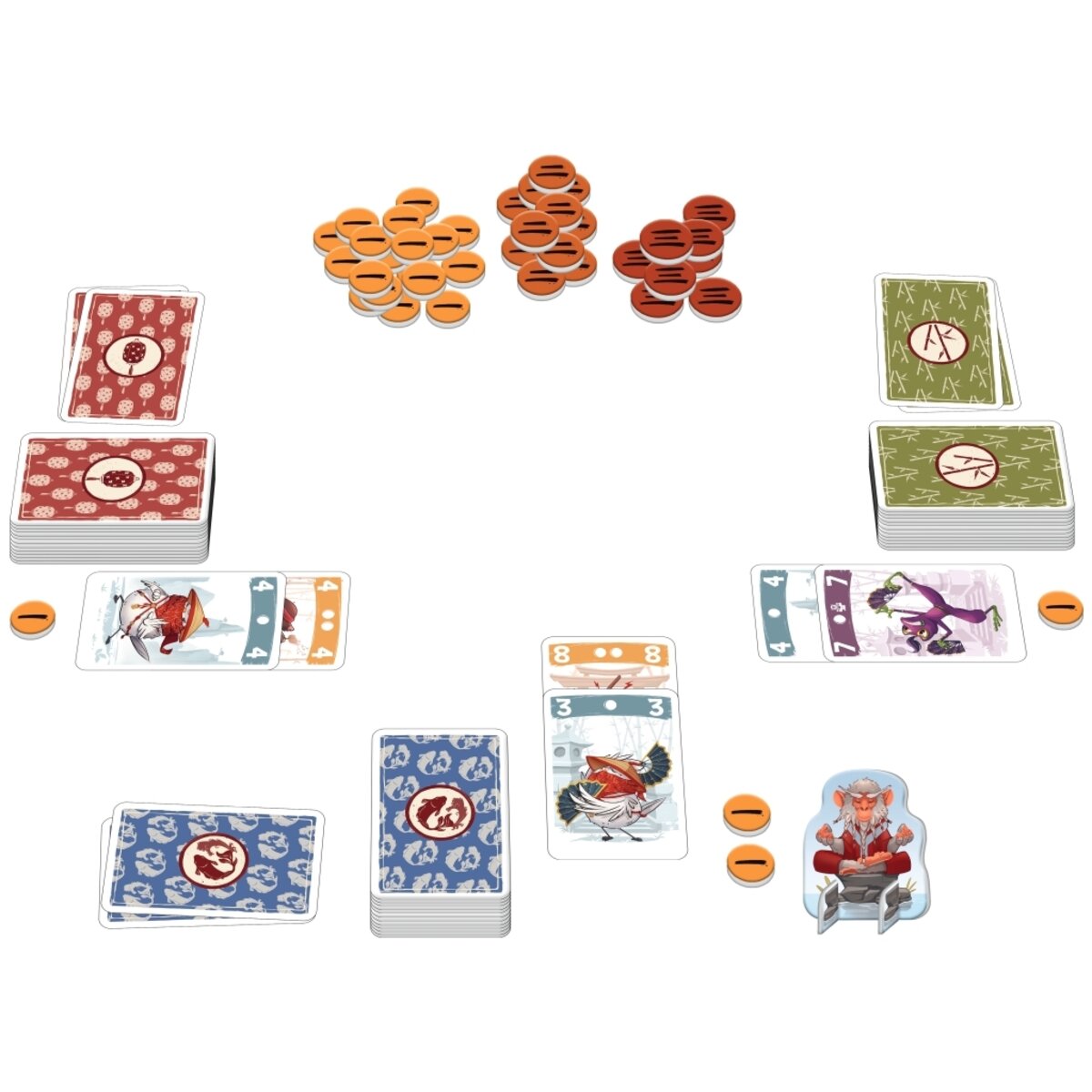 AMIGO Kartenspiel Meister Makatsu 3 Tage 3 Dojos 3 Ninjas (ab Sept. 2025)