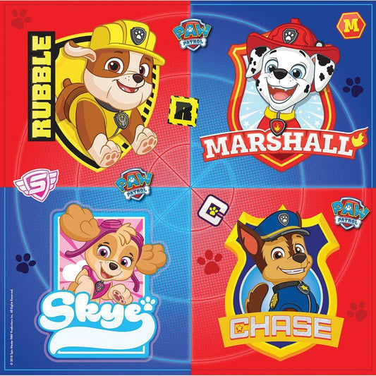 amscan Servietten Paw Patrol 16 Stück, 33x33cm