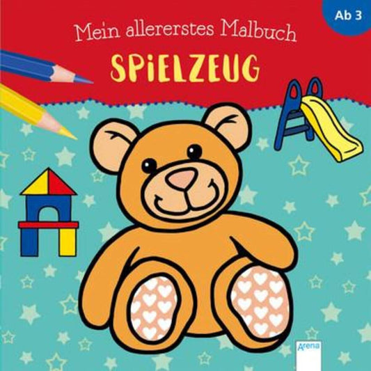 Arena Mein allererstes Malbuch Spielzeug