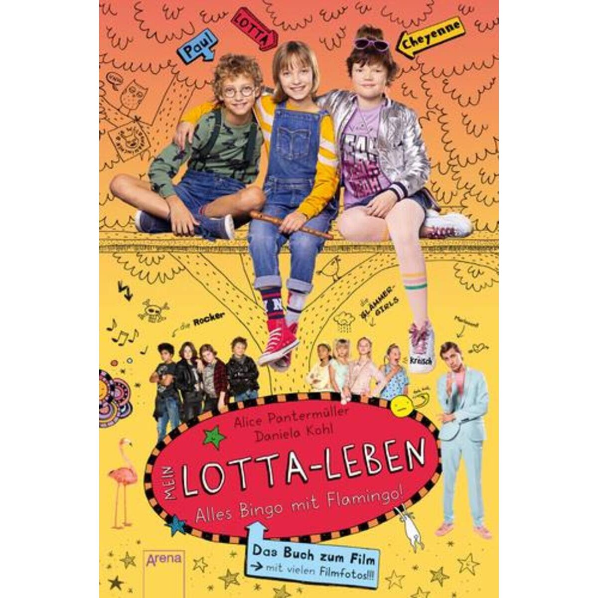 Arena Mein Lotta Leben Alles Bingo mit Flamingo - Buch zum Film