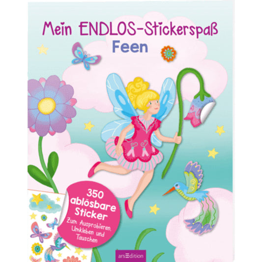 ars Edition Mein Endlos Stickerspaß Feen