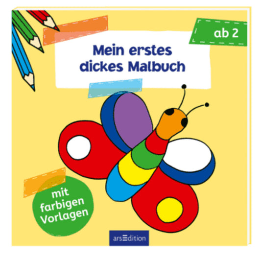 ars Edition Mein erstes dickes Malbuch