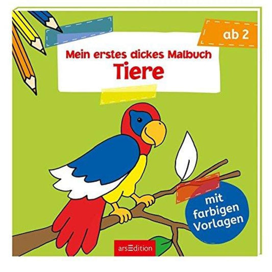 ars Edition Tiere Malbuch ab 2 Jahren