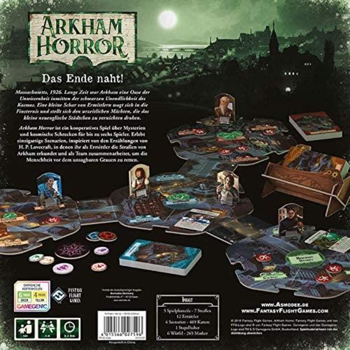 Asmodee Fantasy Flight Games  Arkham Horror 3. Edition