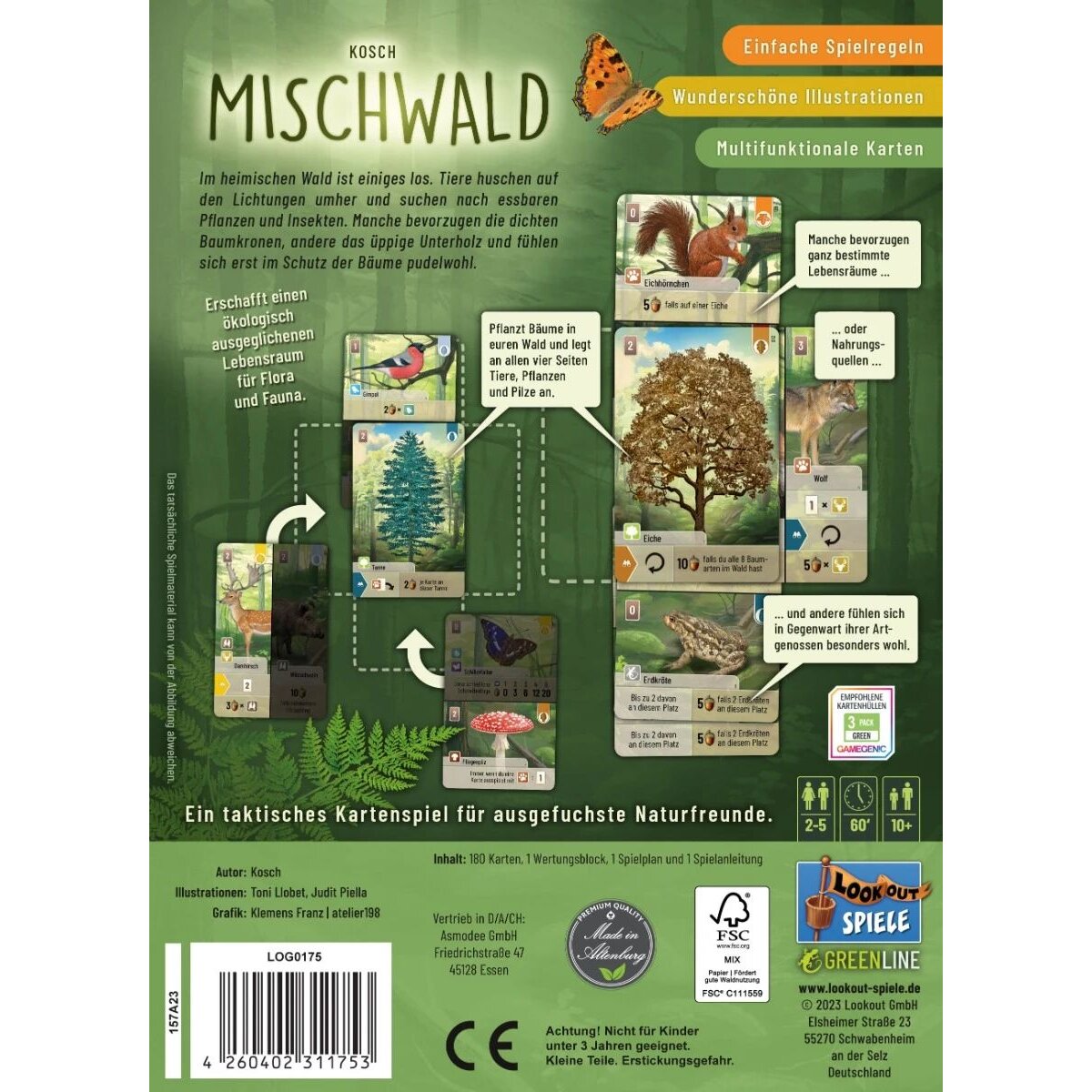 Asmodee Lookout Spiele Mischwald