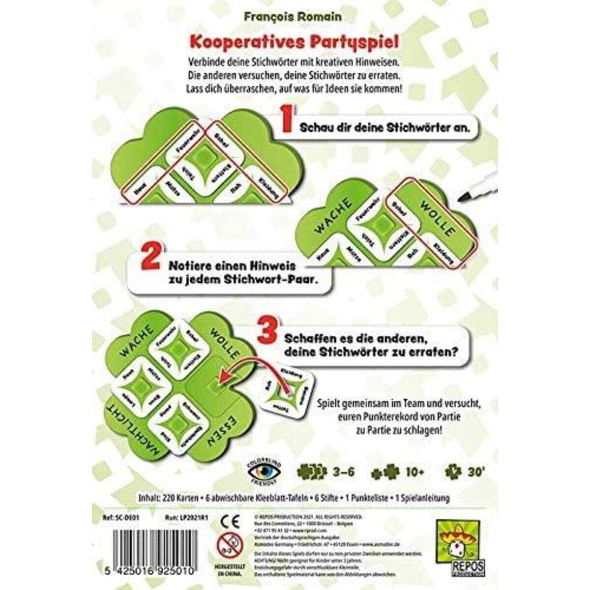 Asmodee Repos Production - So Klee-ver