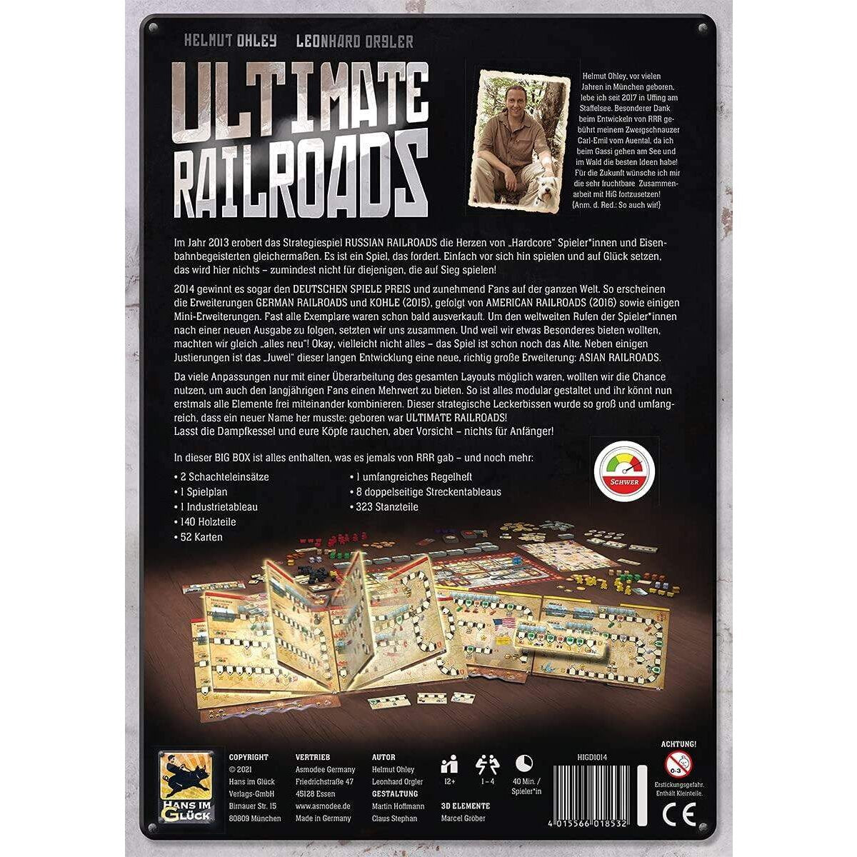 Asmodee Ultimate Railroads