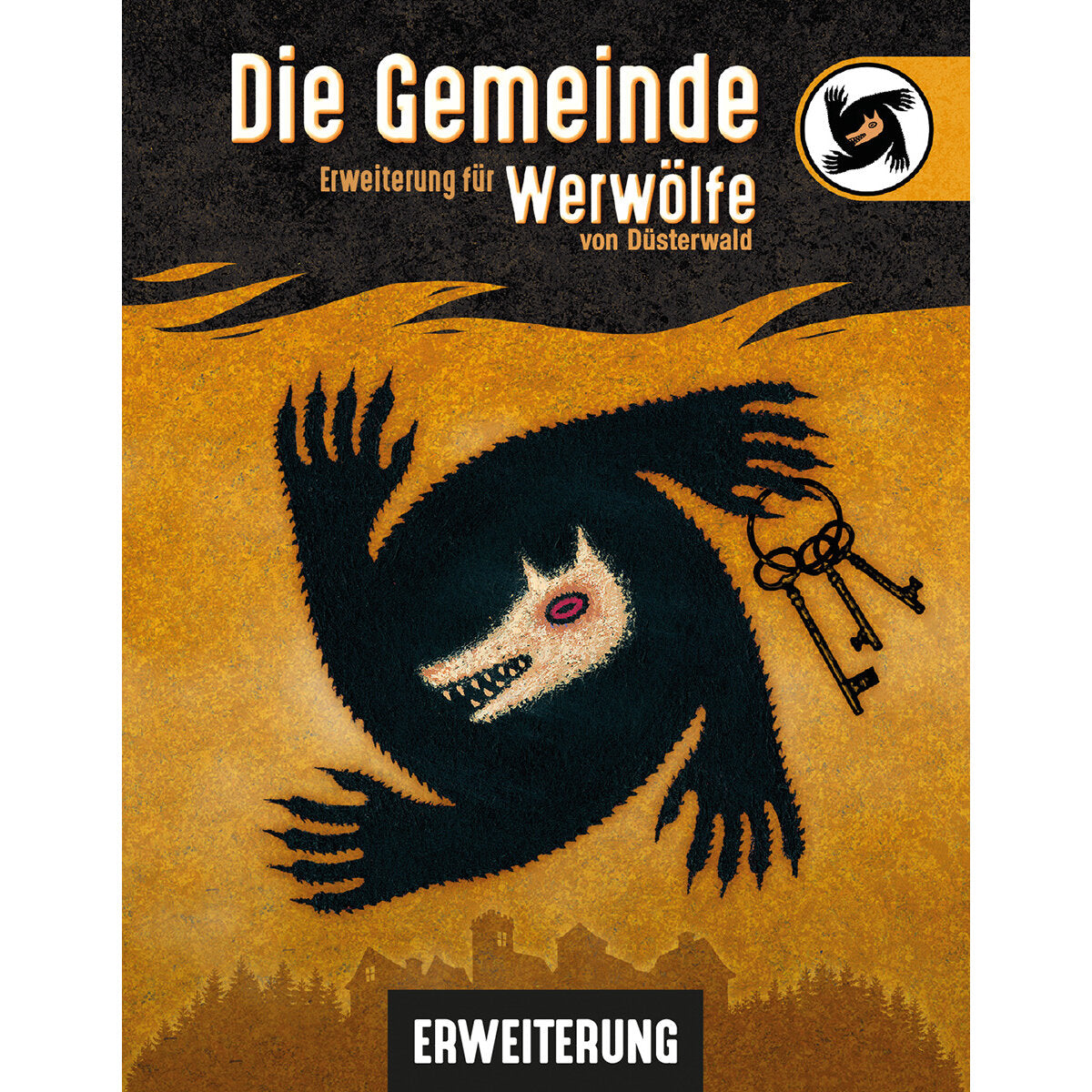 Asmodee Werwölfe von Düsterwald - Die Gemeinde