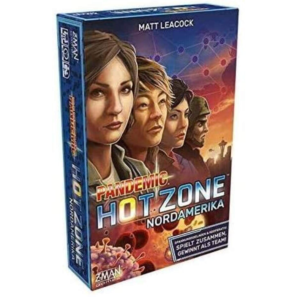 Asmodee ZMAN Pandemic - Hot Zone Nordamerika
