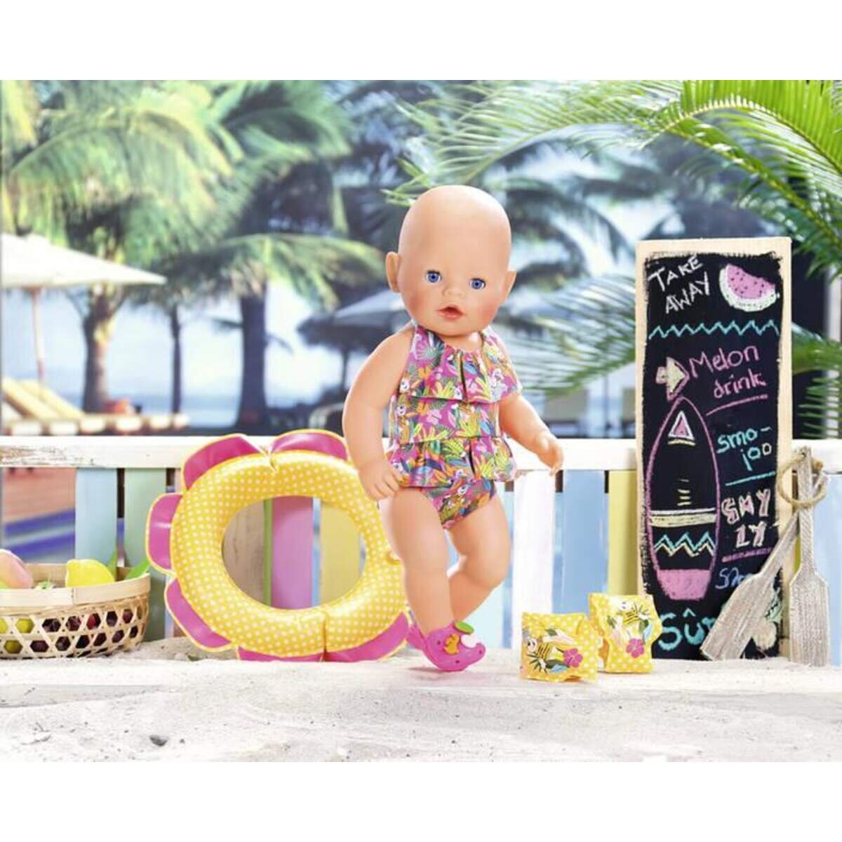 BABY born® Deluxe Schwimmspaß Set 43cm
