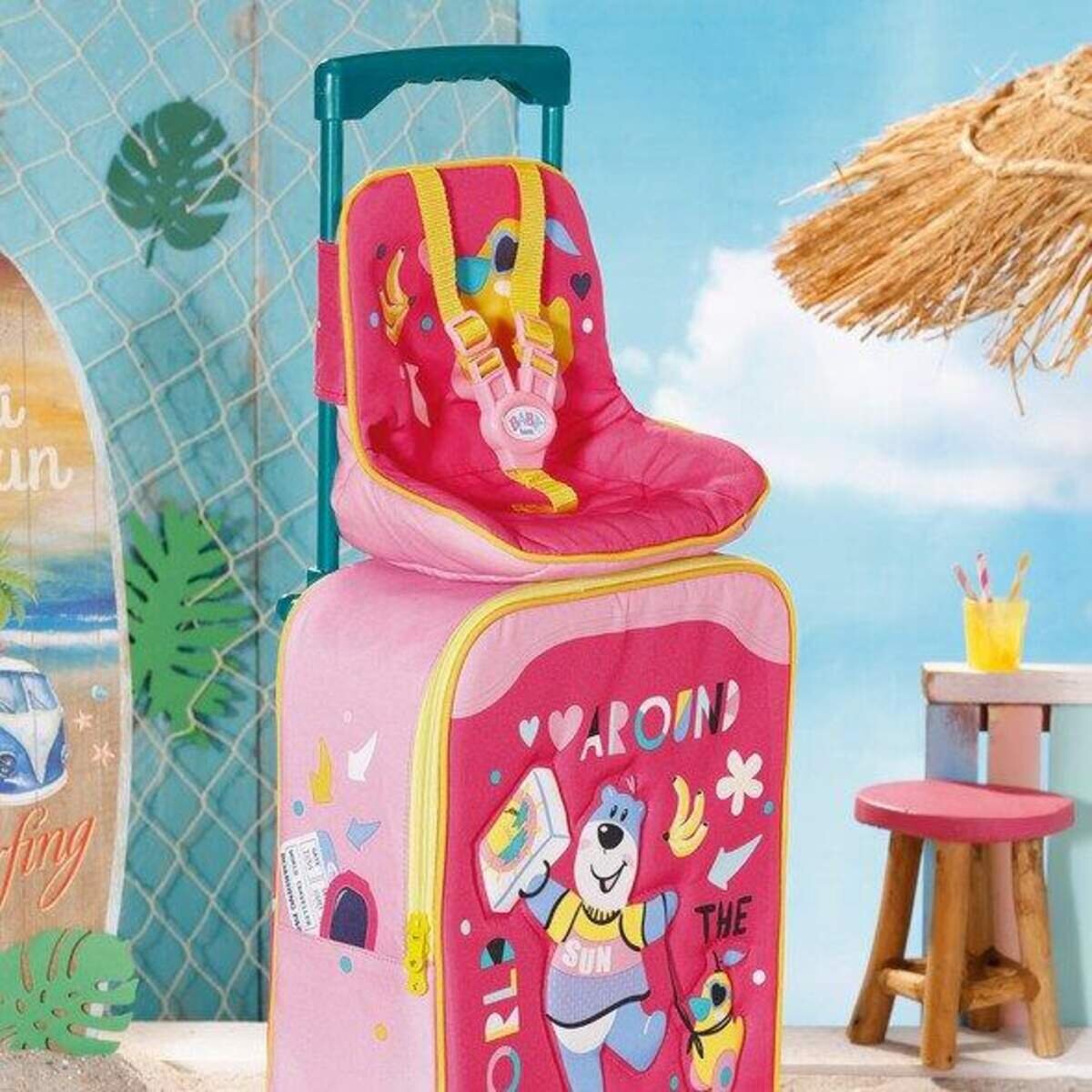 BABY born® Holiday Trolley mit Puppensitz