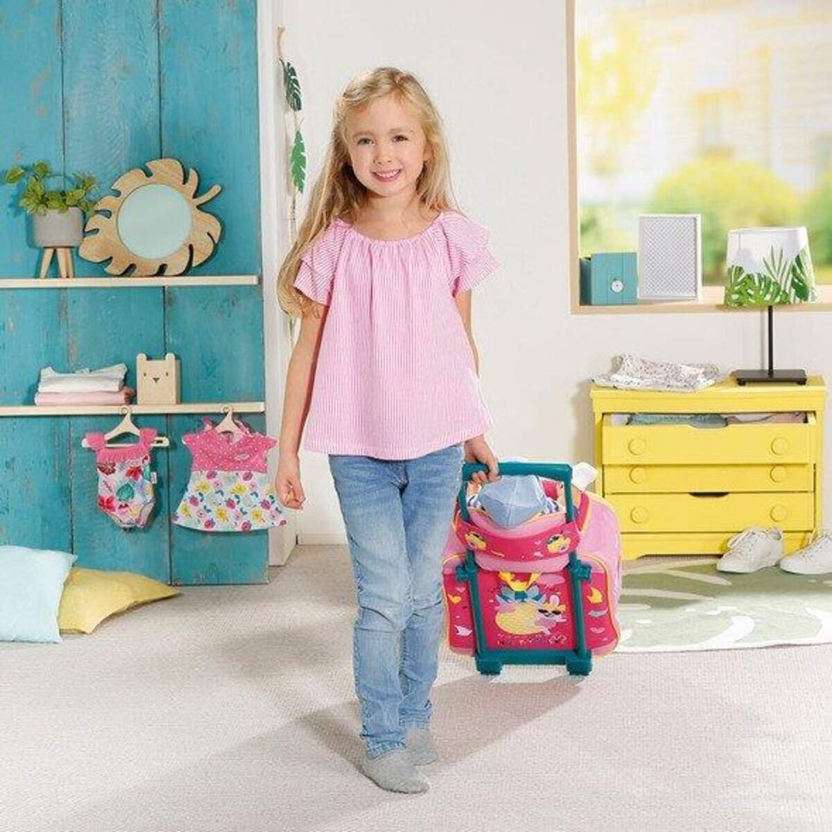 BABY born® Holiday Trolley mit Puppensitz