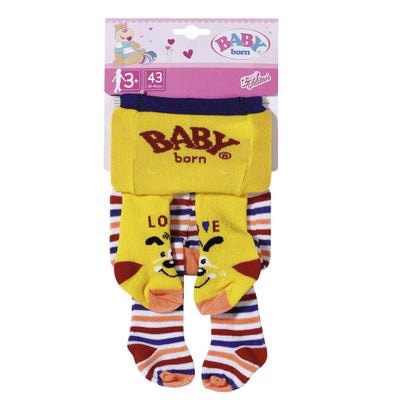 BABY born® Strumpfhose 2x 43cm im Set, sortiert