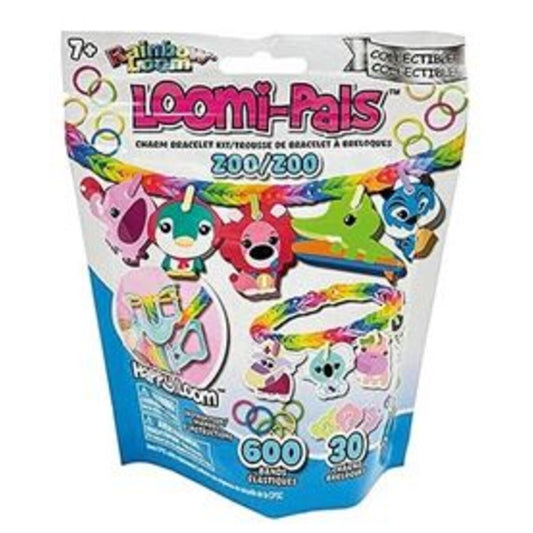 Bandai Rainbow Loom Loomi-Pals, 1 Packung, 4-fach sortiert