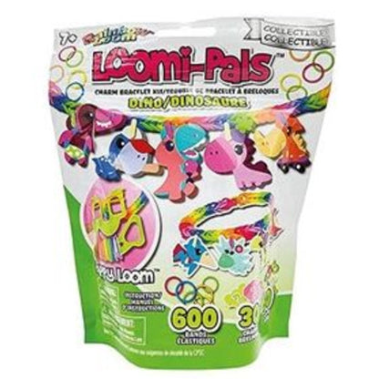 Bandai Rainbow Loom Loomi-Pals, 1 Packung, 4-fach sortiert