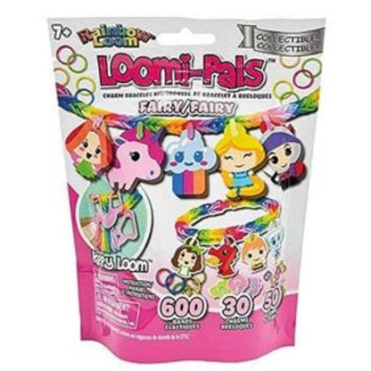Bandai Rainbow Loom Loomi-Pals, 1 Packung, 4-fach sortiert