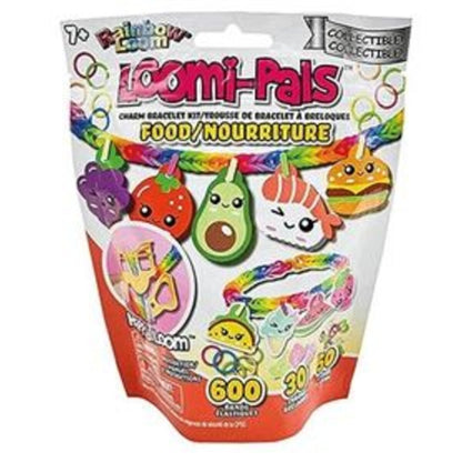 Bandai Rainbow Loom Loomi-Pals, 1 Packung, 4-fach sortiert