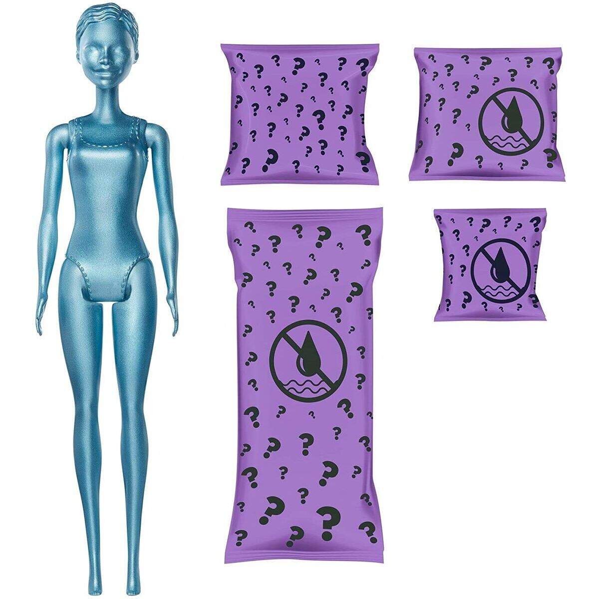 Barbie Color Reveal-Puppe mit 7 Überraschungen