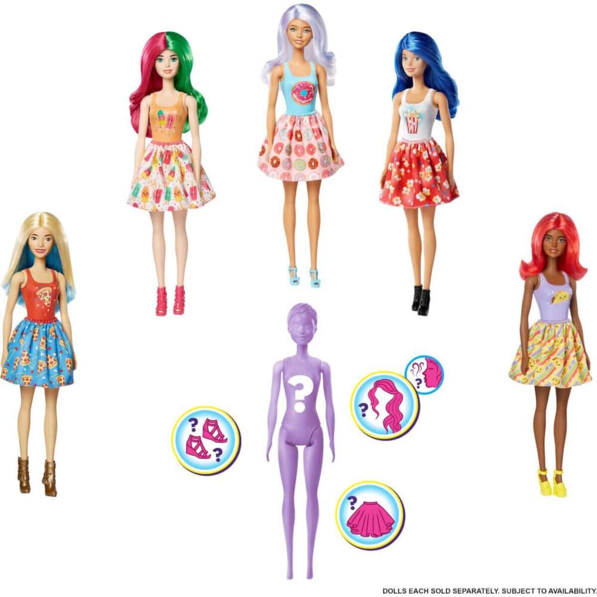 Barbie Color Reveal Puppen Sortiment ''Eats 'n Treats''