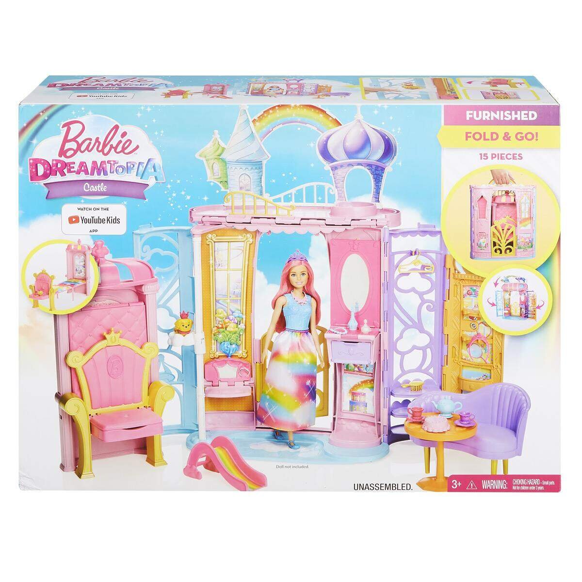 Barbie Dreamtopia Regenbogen-Königreich Schloss