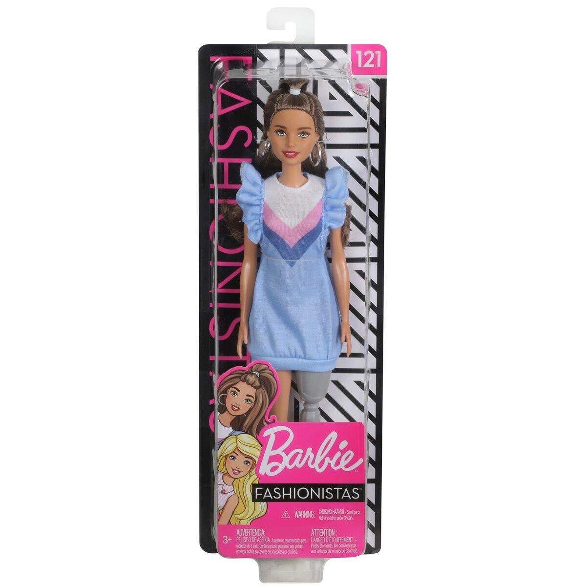 Barbie Fashionistas Puppe mit Beinprothese