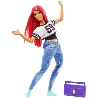 Barbie Made to Move Sportlerin, 1 Stück, 5-fach sortiert