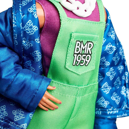 Barbie voll bewegliche Ken Modepuppe mit neonfarbenem Haar