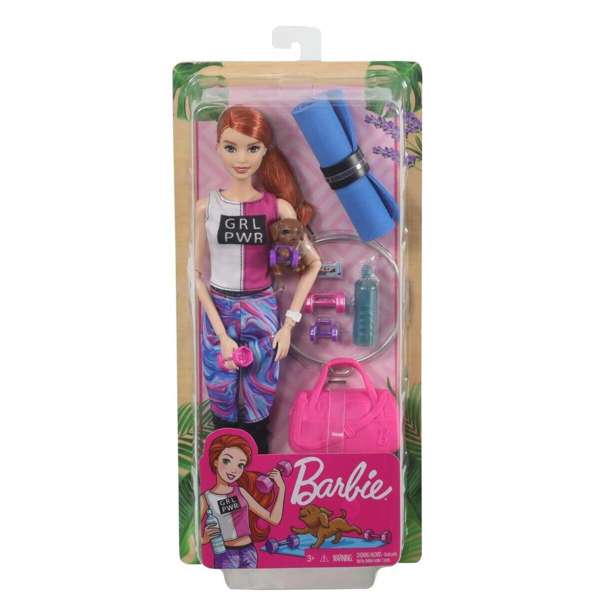 Barbie Wellness Fitness Puppe und Spielset