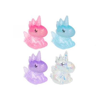 BB Klostermann Quetschfigur Einhorn, 4-fach sortiert
