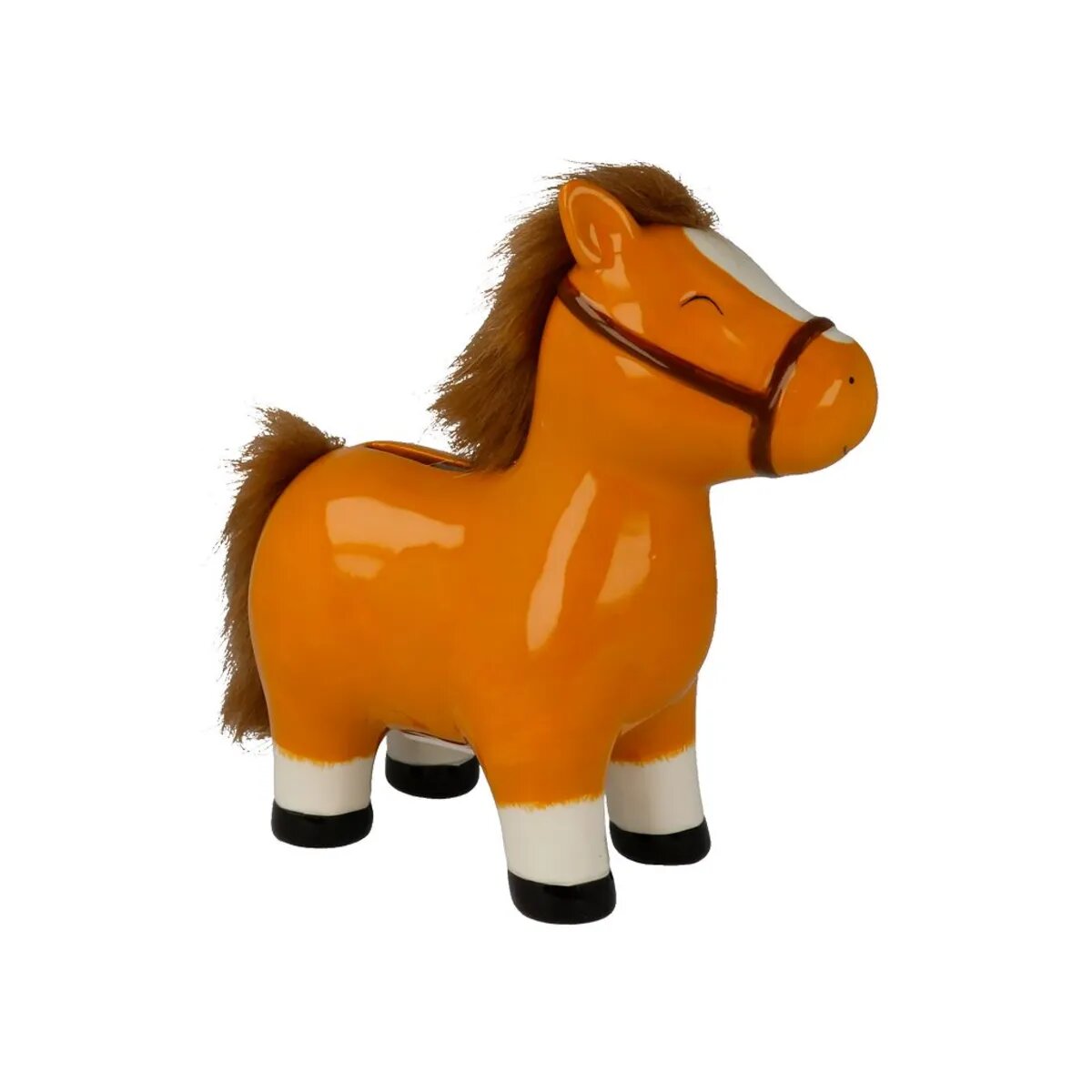bb Klostermann Spardose braunes Pferd