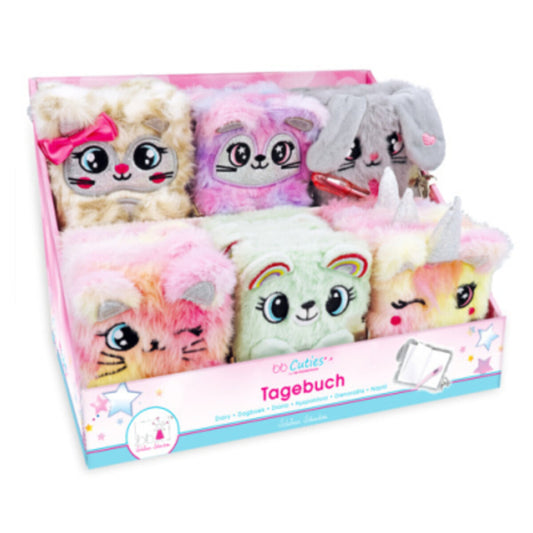 BB Klostermann Tagebuch mit Schloss Cute Secrets, 6-fach sortiert