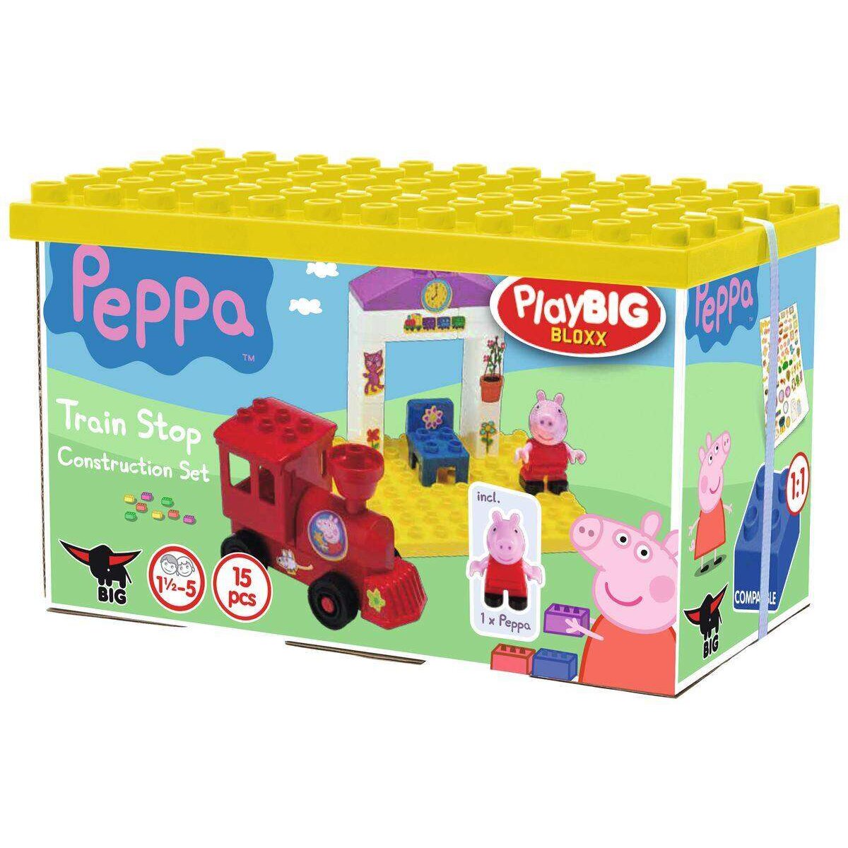 BIG Bloxx Peppa Wutz Zughaltestelle