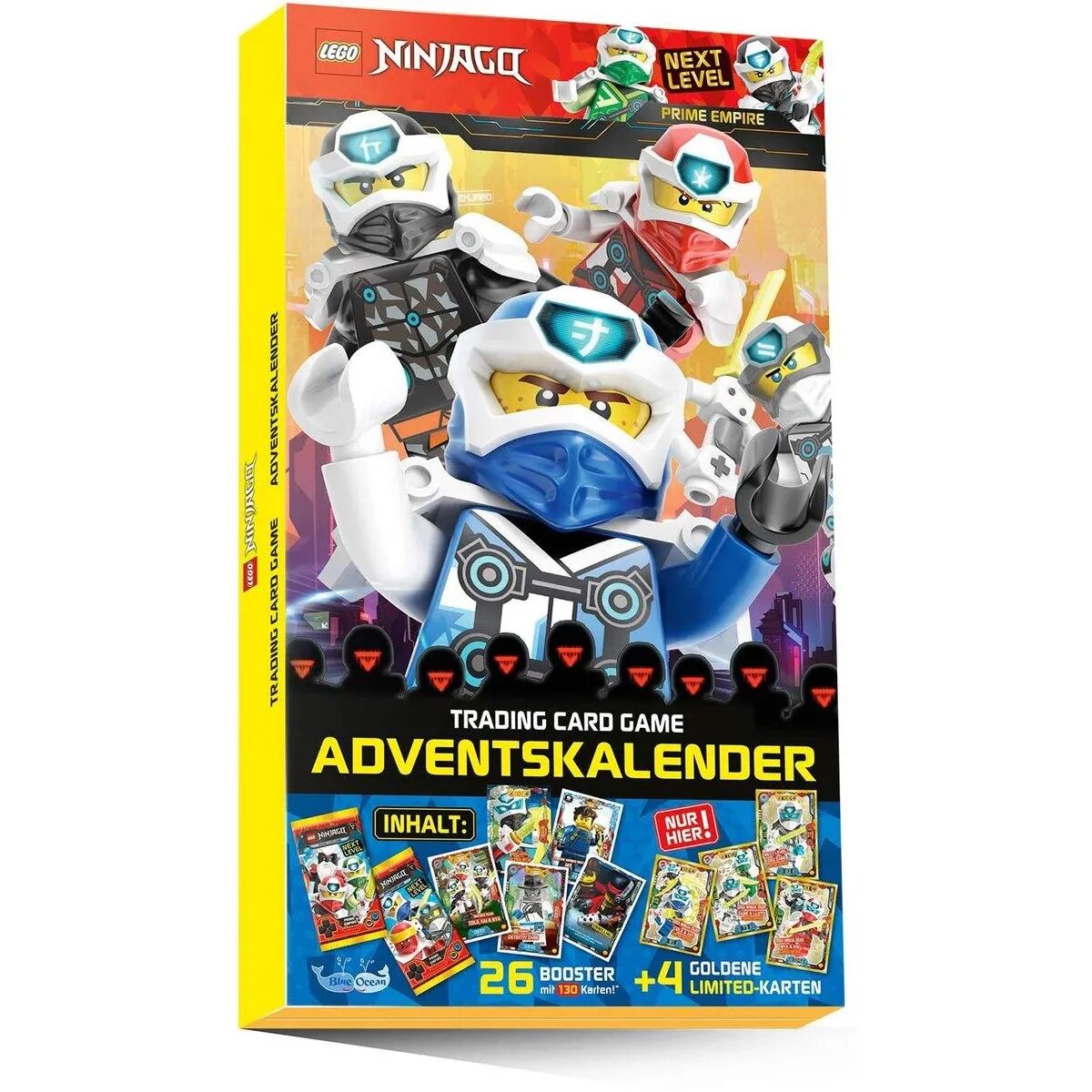 Blue Ocean Lego Ninjago - Serie 5 Trading Cards - Adventskalender 2020 - Deutsch