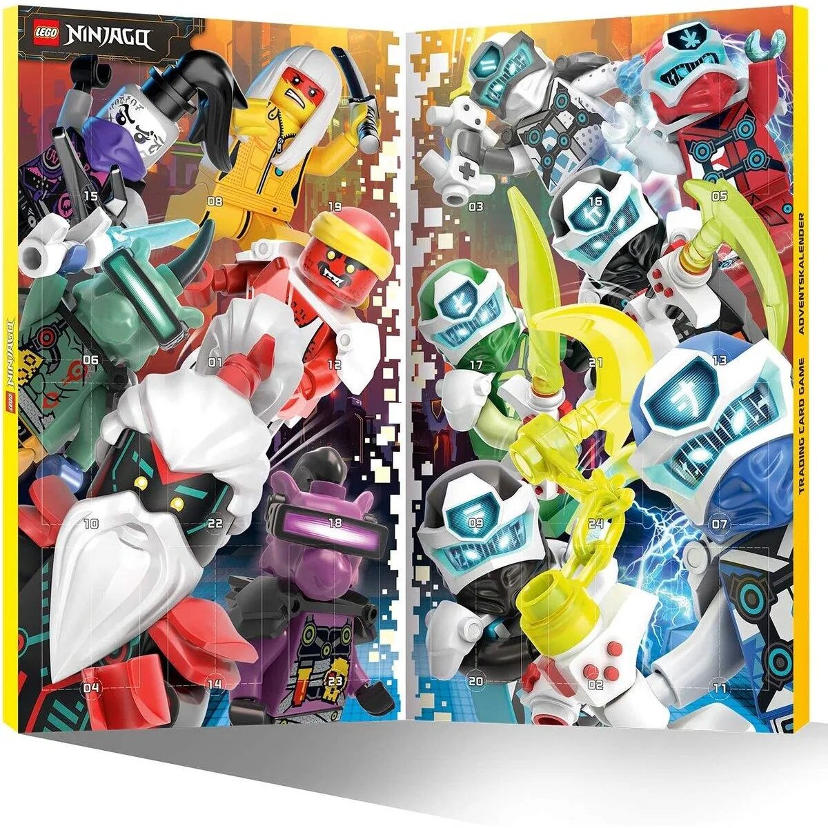 Blue Ocean Lego Ninjago - Serie 5 Trading Cards - Adventskalender 2020 - Deutsch