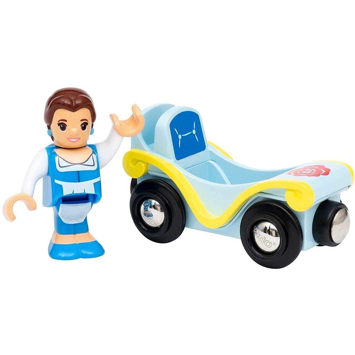 BRIO Disney Princess Belle & Wagon