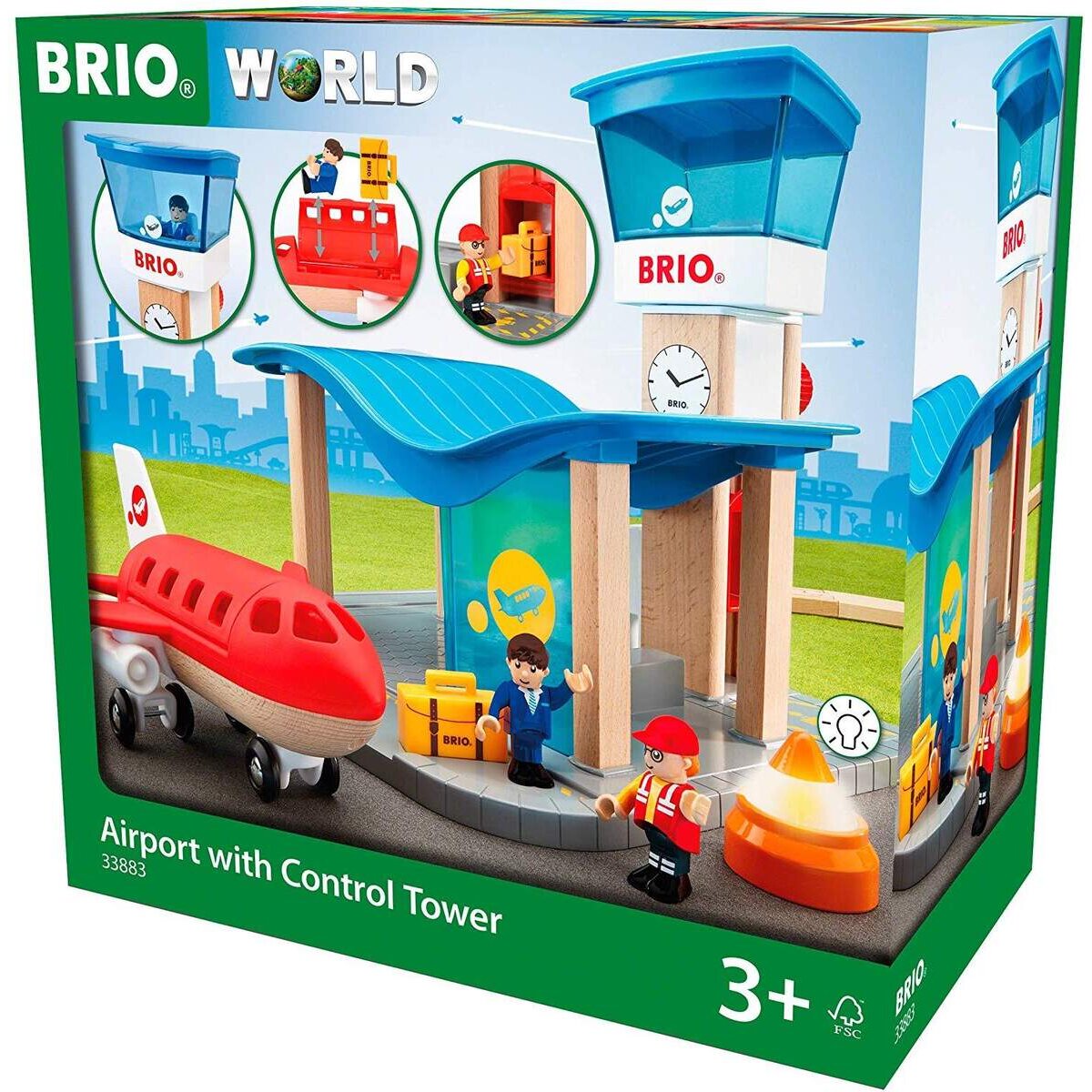 BRIO Flughafen mit Tower