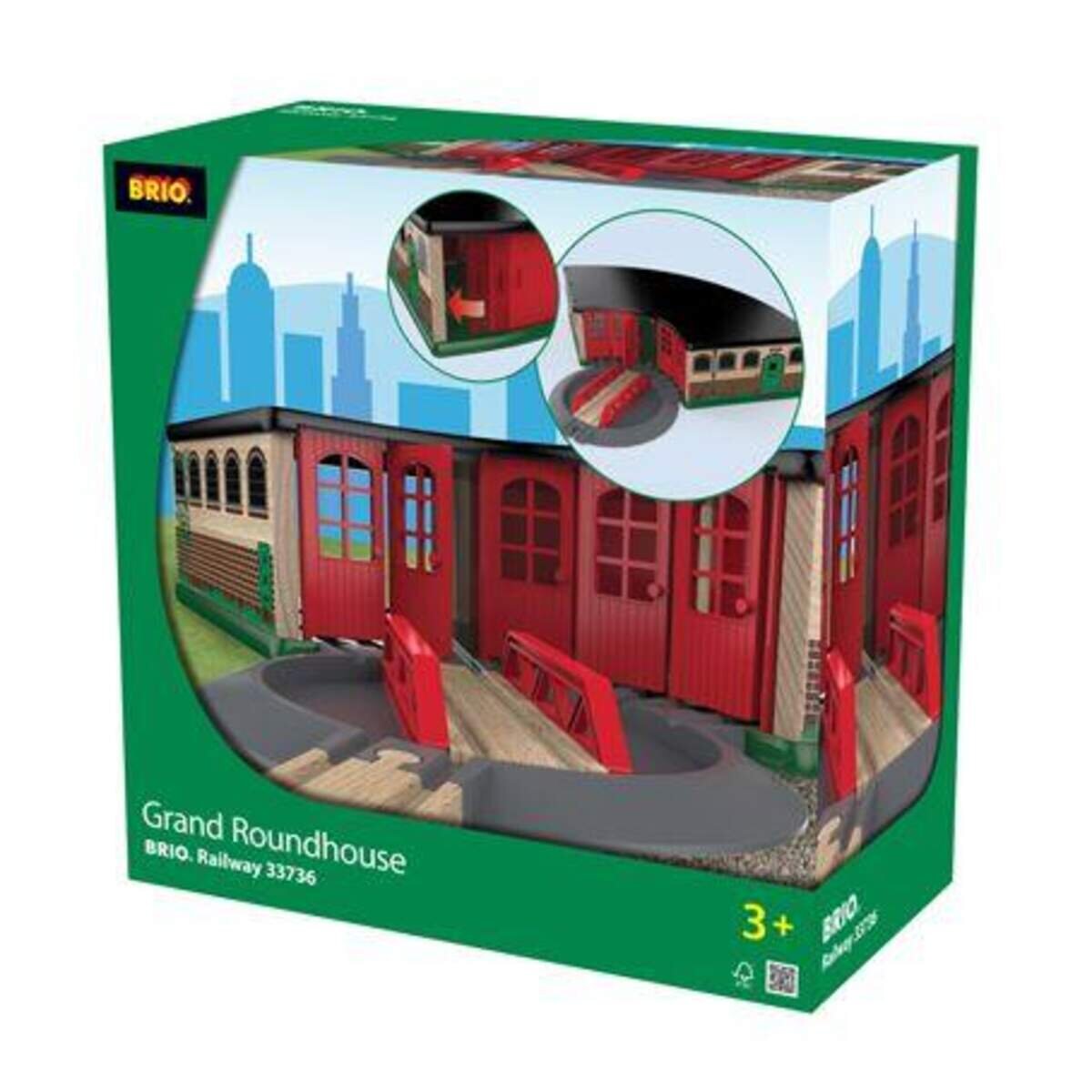 BRIO Großer Ringlokschuppen