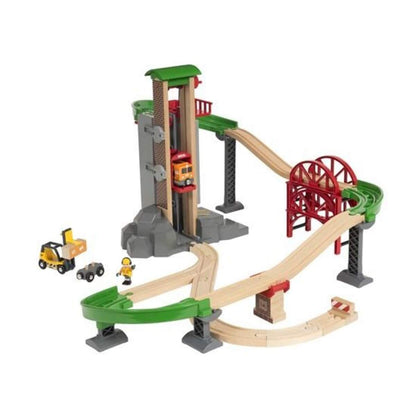 BRIO Großes Lagerhaus-Set mit Aufzug
