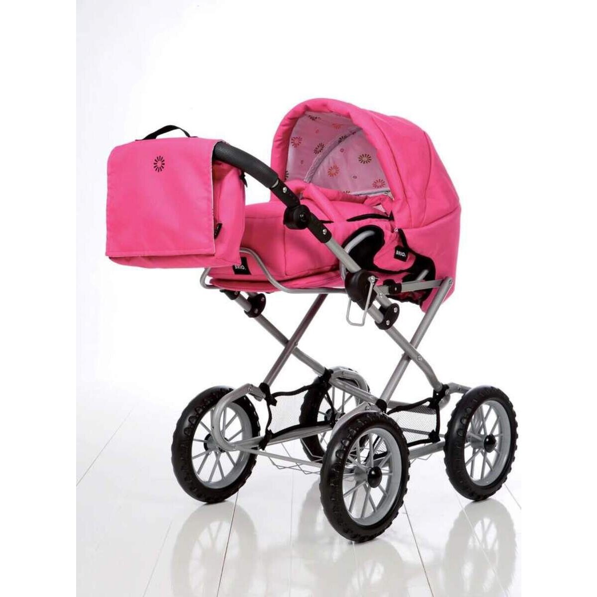 BRIO Puppenwagen Combi, fuchsia