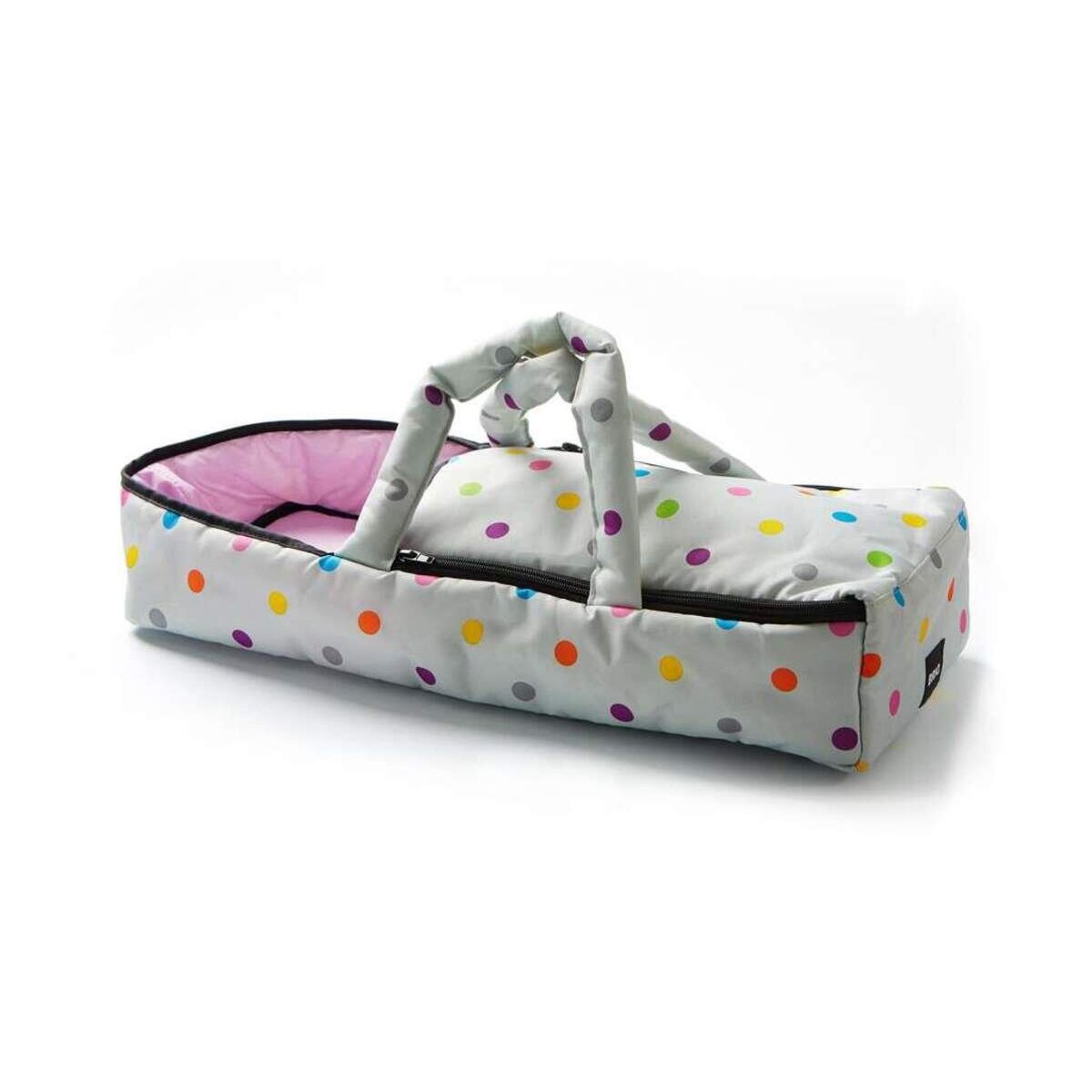 BRIO Puppenwagen Combi, grau mit Punkten