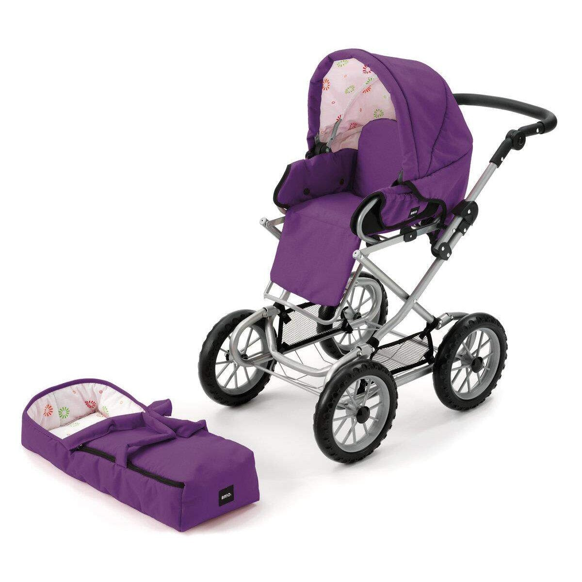 BRIO Puppenwagen Combi, violett