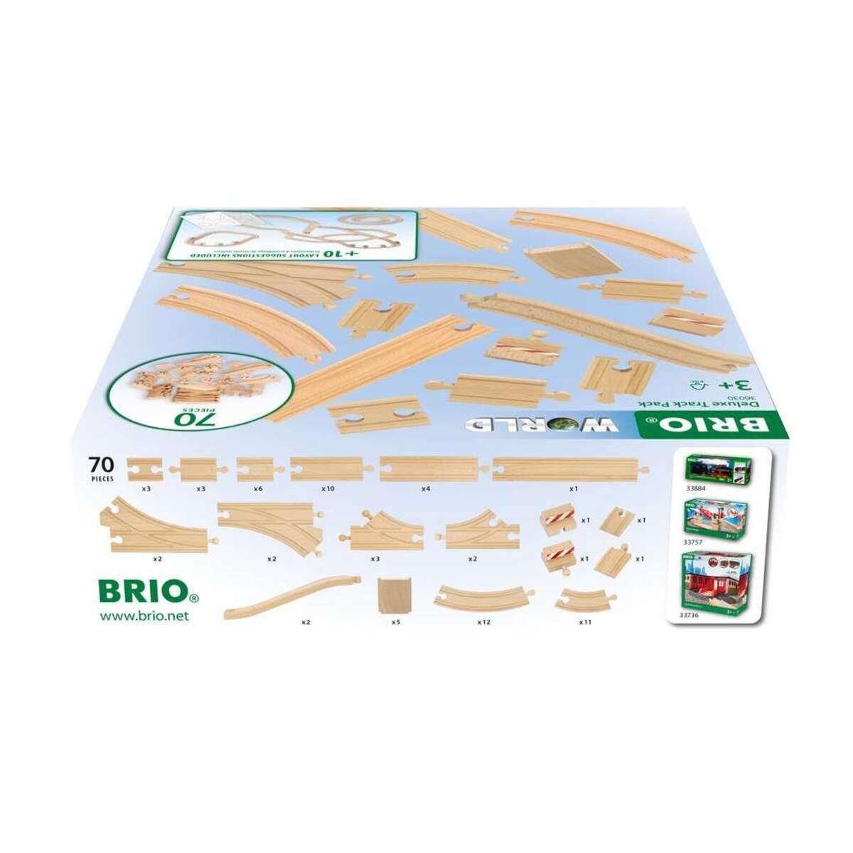 BRIO Schienensortiment Deluxe