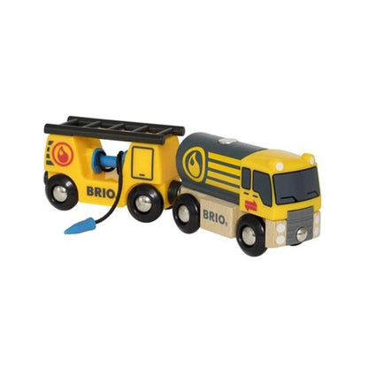 BRIO Tankwagen mit Anhänger