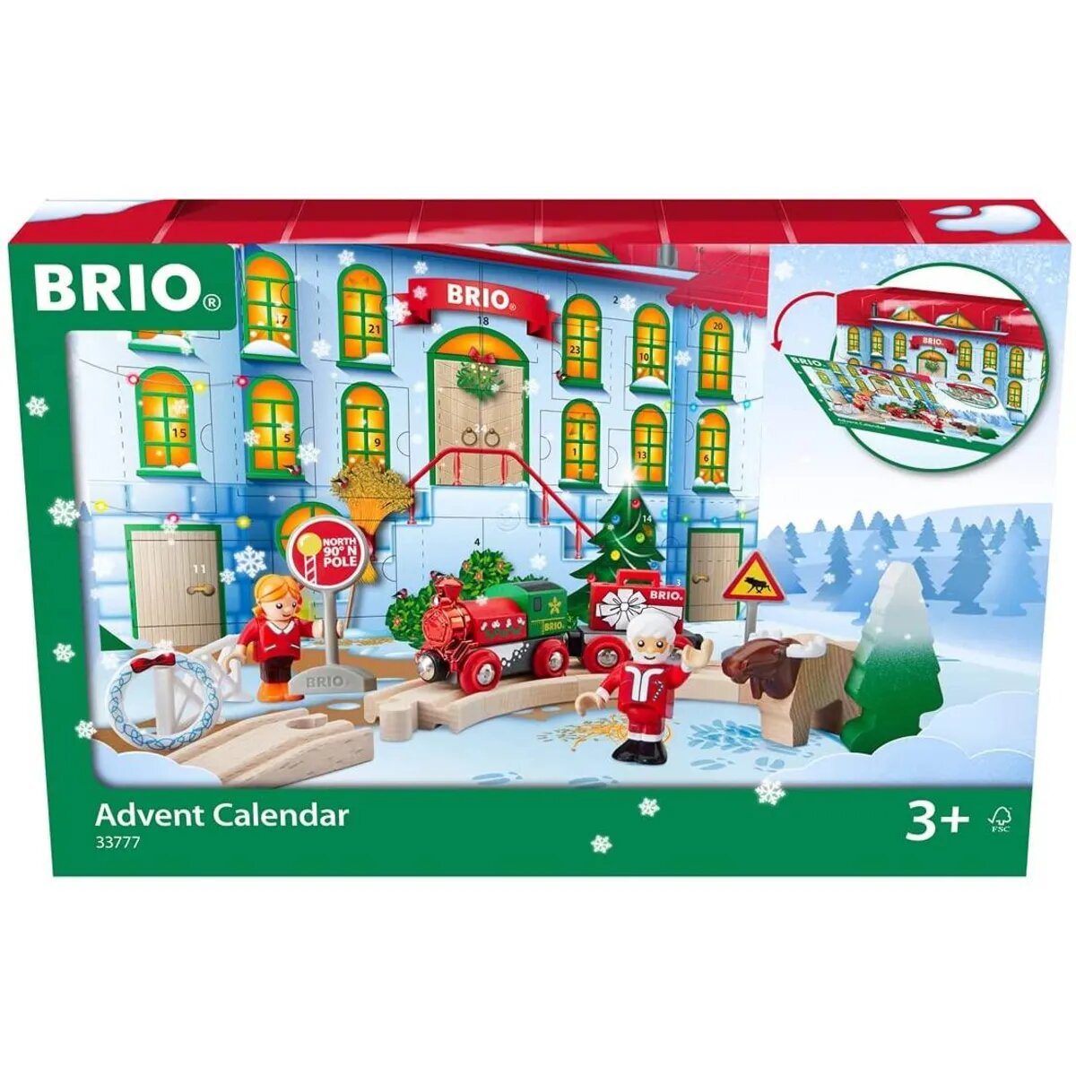 BRIO Adventskalender 2021, Spaß und Spannung in der Vorweihnachtszeit