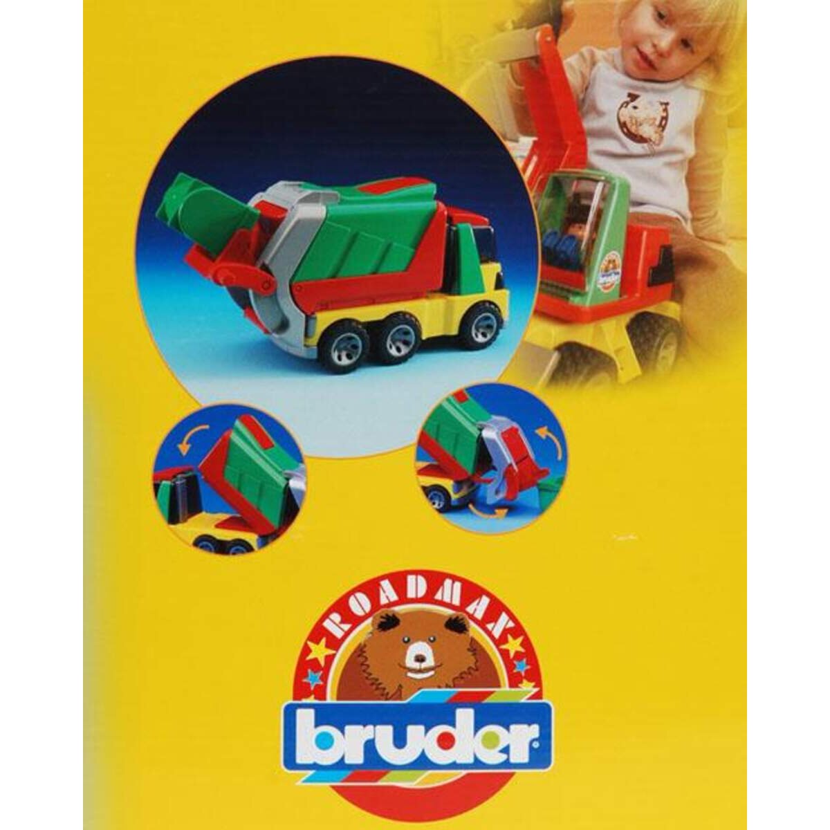 BRUDER 20002 Roadmax Mulllastwagen Die Wunschkiste