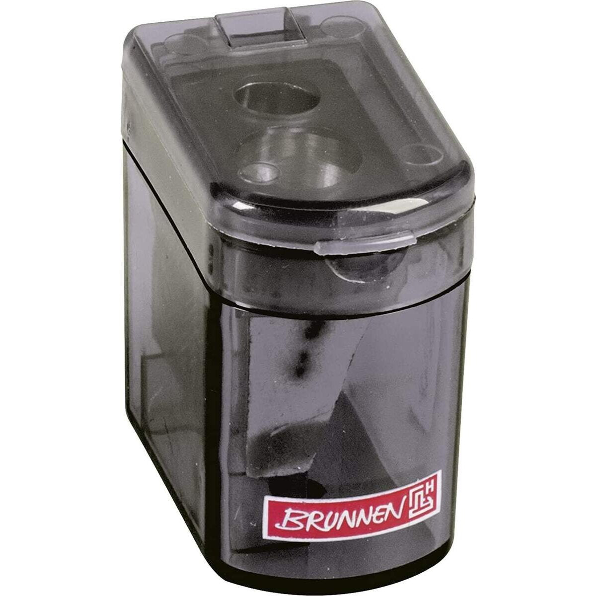 BRUNNEN Dosenspitzer Klicki schwarz / onyx