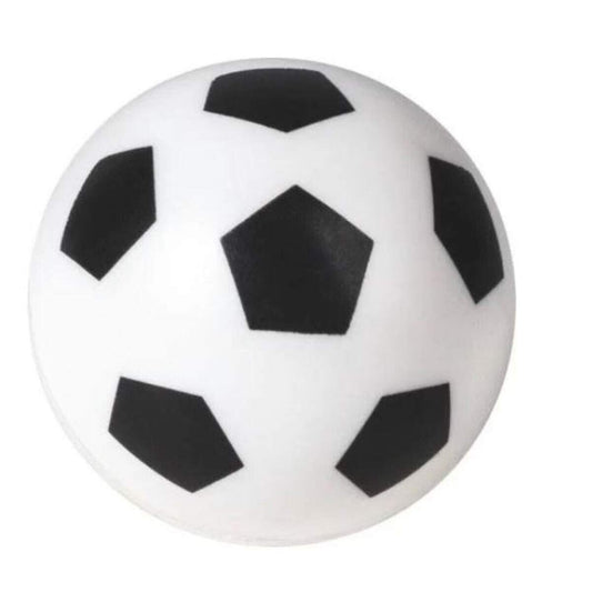 BRUNNEN Gummiball „Fußball“ Ø 4 cm schwarz / weiss