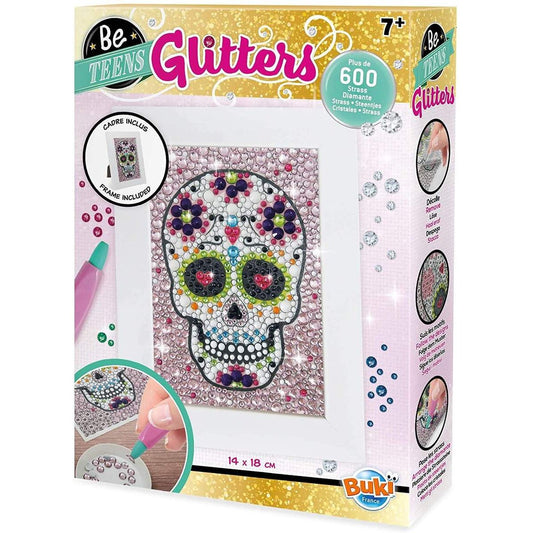 Buki Be Teens Glitters Mandala Totenkopf