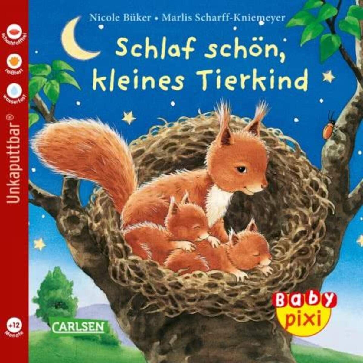 Carlsen Verlag Baby Pixi 40: Schlaf schön, kleines Tierkind