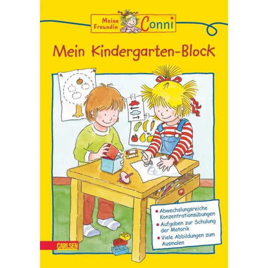 Carlsen Verlag Conni Gelbe Reihe (Beschäftigungsbuch): Mein Kindergarten-Block